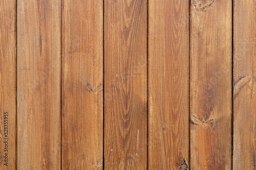 Texture od wooden planks. Wall made of old wood.