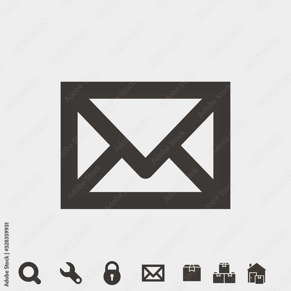 envelope mail vector icon with free bonus icons envelope mail vector icon with free bonus icons