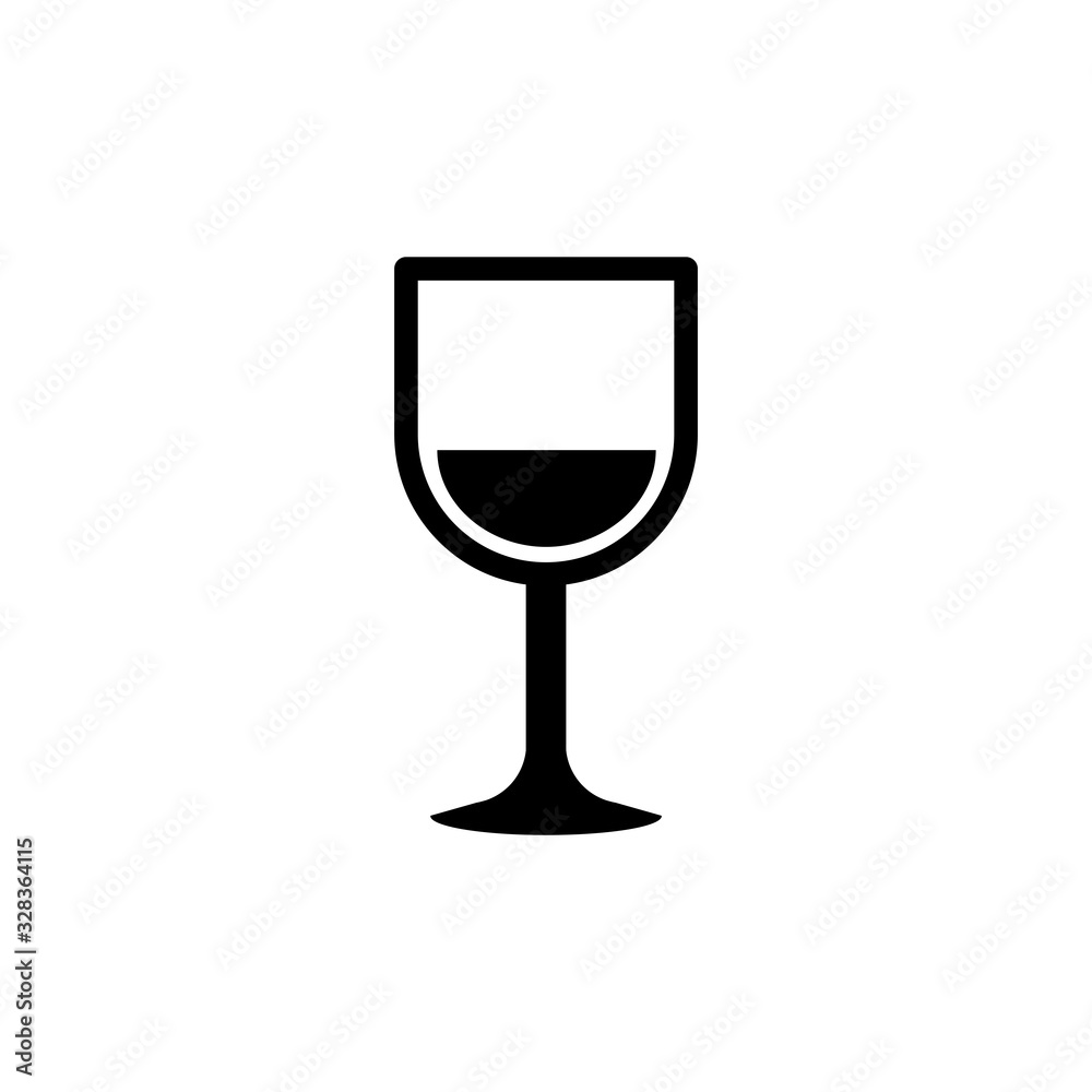 wine glass icon vector wine glass icon vector