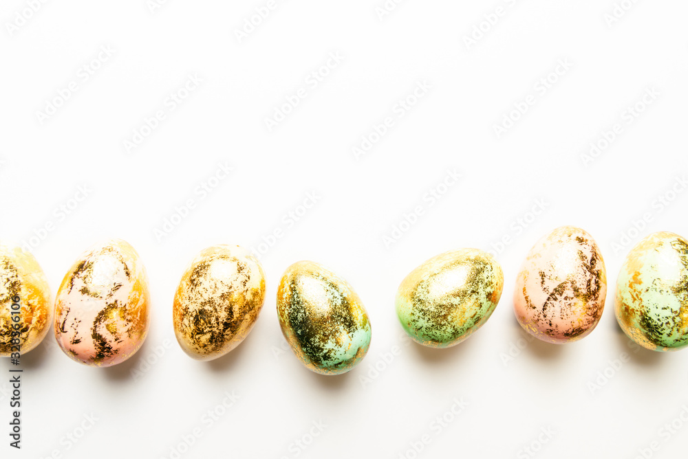 Natural Golden Speckled Easter Eggs Natural Golden Speckled Easter Eggs