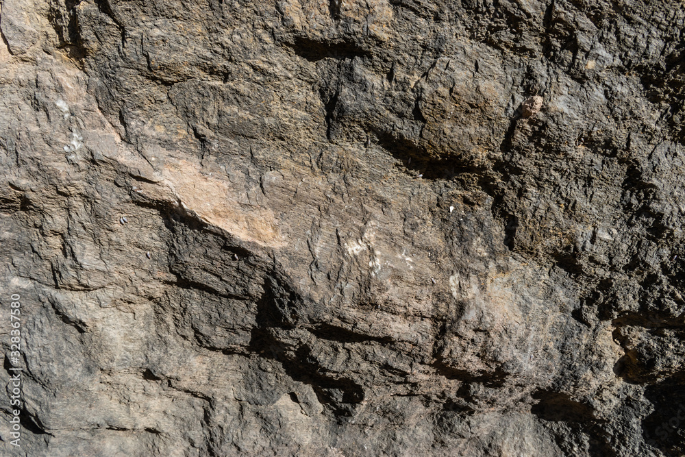 A close-up shot of the cliff texture of the low Alps mountains A close-up shot of the cliff texture of the low Alps mountains