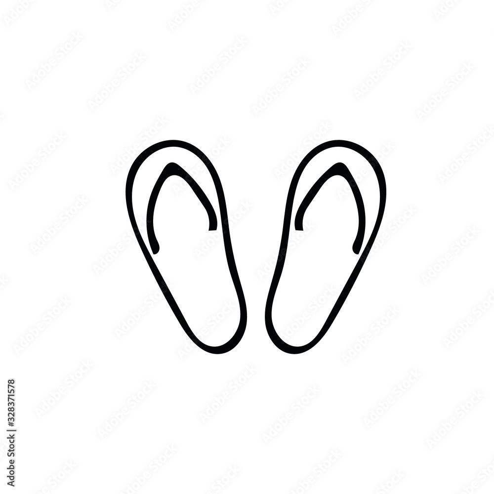 slates hand drawn in doodle style. Scandinavian simple. summer shoes, sandals, design element icon slates hand drawn in doodle style. Scandinavian simple. summer shoes, sandals, design element icon