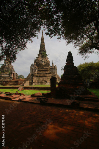 temple antique    Ayutthaya en Tha  lande