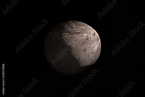 Принти на полотні Pallas asteroid. 3d render