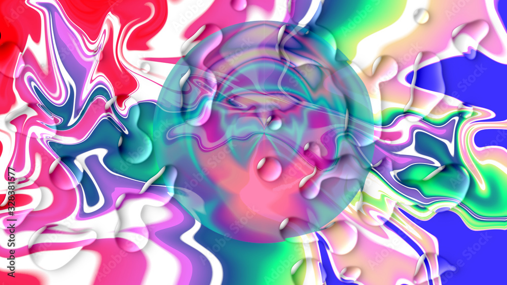 Fototapeta premium fantasy texture with multi color