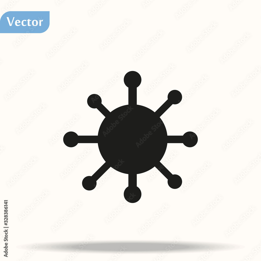 Coronavirus Bacteria Cell Icon, 2019-nCoV Novel Coronavirus Bacteria. No Infection and Stop Coronavirus Concepts. Dangerous Coronavirus Cell in China, Wuhan. Isolated Vector Icon eps10 Coronavirus Bacteria Cell Icon, 2019-nCoV Novel Coronavirus Bacteria. No Infection and Stop Coronavirus Concepts. Dangerous Coronavirus Cell in China, Wuhan. Isolated Vector Icon eps10