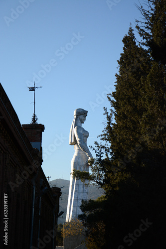 Kartlis Deda, The Mother Georgia statue over Tbilisi, Georgia photo