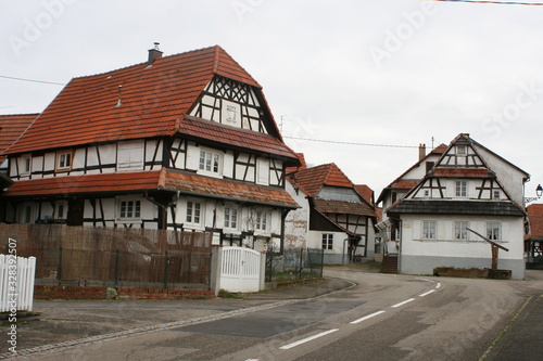 Fachwerkhaus in Hunspach. Elsass. © Inka