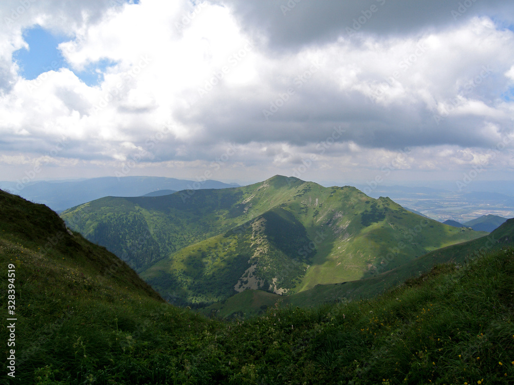 Little Fatra, mountain range in the Western Carpathians in Slovakia