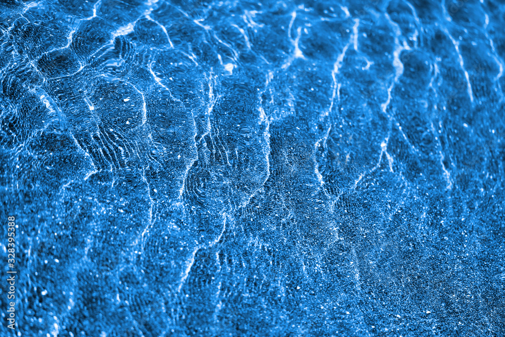 Obraz premium Photo background blue water of the sea