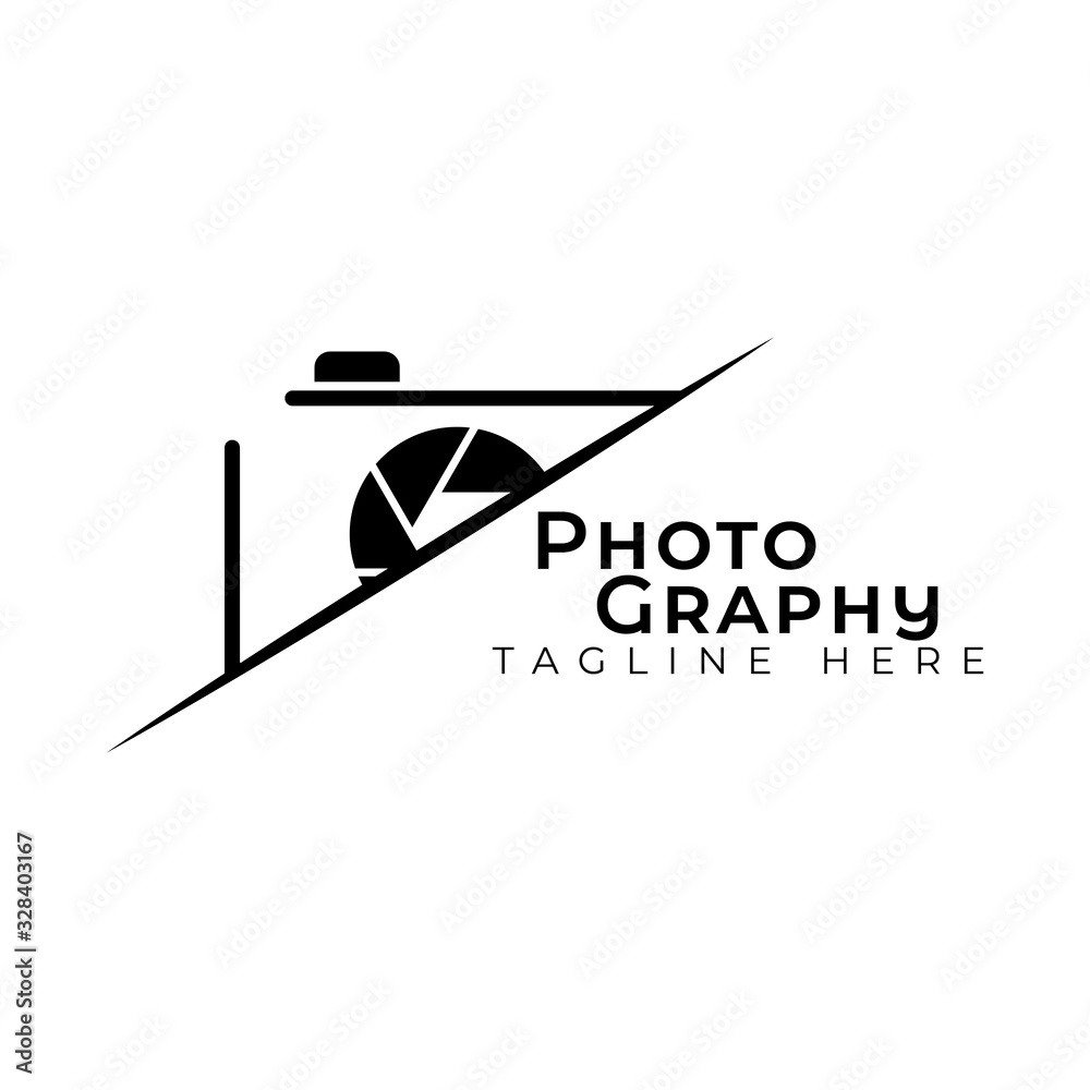 Fototapeta premium Photography brand logo , suitable for your business logo
