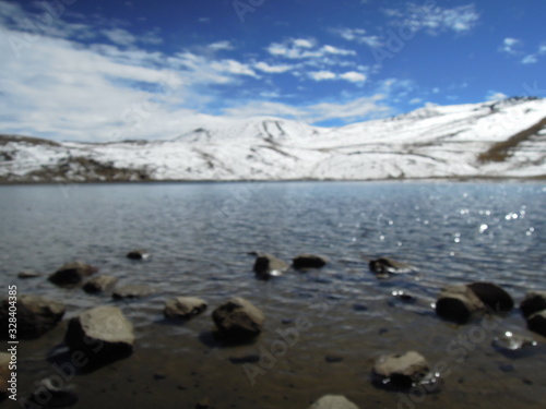 Amazing Landscape in Nevado de Toluca, México. Mountains And Snow