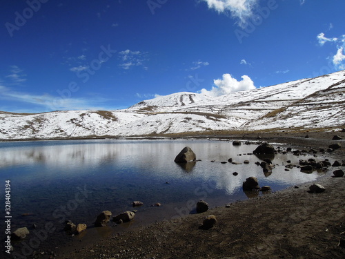 Amazing Landscape in Nevado de Toluca, México. Mountains And Snow