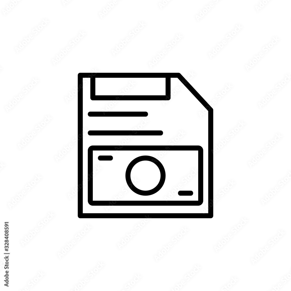save money icon. Online Learning icon. Perfect for application, web, logo and presentation template. icon design line style save money icon. Online Learning icon. Perfect for application, web, logo and presentation template. icon design line style