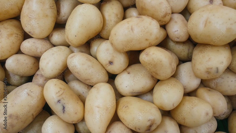 Pile of potatoes Pile of potatoes