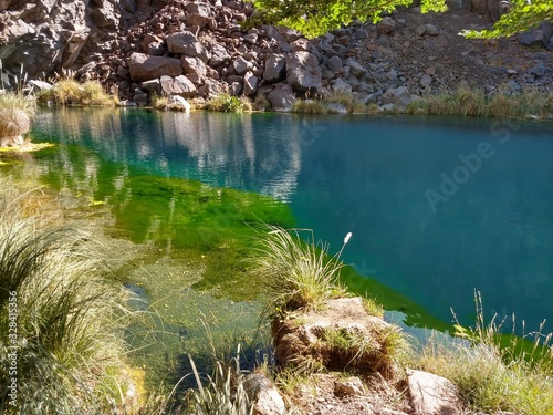 Lago los andes Argentina photo