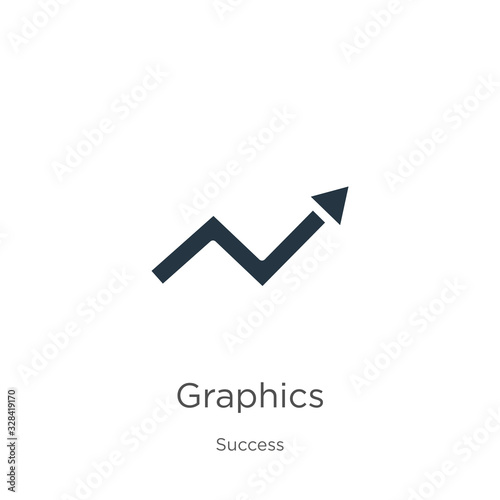 Free Download Graphics icon vector. Trendy flat graphics icon from success collection isolated on white background. Vector illustration can be used for web and mobile graphic design, logo, eps10 - GFXLoad
