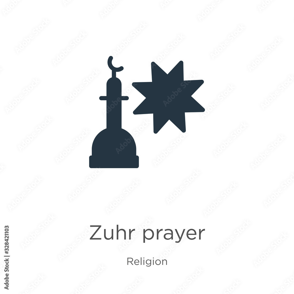 Zuhr prayer icon vector. Trendy flat zuhr prayer icon from religion collection isolated on white background. Vector illustration can be used for web and mobile graphic design, logo, eps10 Zuhr prayer icon vector. Trendy flat zuhr prayer icon from religion collection isolated on white background. Vector illustration can be used for web and mobile graphic design, logo, eps10