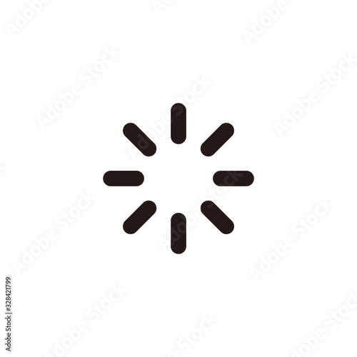 Simple browser flat icon design vector