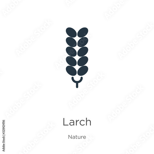 Larch icon vector. Trendy flat larch icon from nature collection isolated on white background. Vector illustration can be used for web and mobile graphic design, logo, eps10