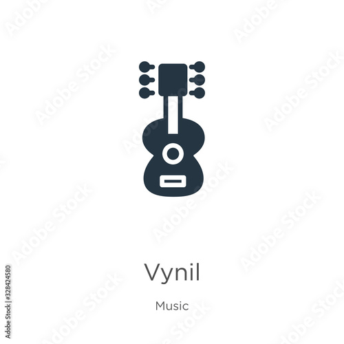 Vynil icon vector. Trendy flat vynil icon from music collection isolated on white background. Vector illustration can be used for web and mobile graphic design, logo, eps10