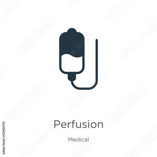 Perfusion icon vector. Trendy flat perfusion icon from medical collection isolated on white background. Vector illustration can be used for web and mobile graphic design, logo, eps10 photo