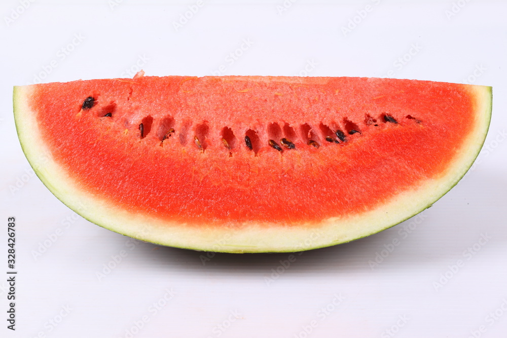 Watermelon slice isolated on white background Watermelon slice isolated on white background