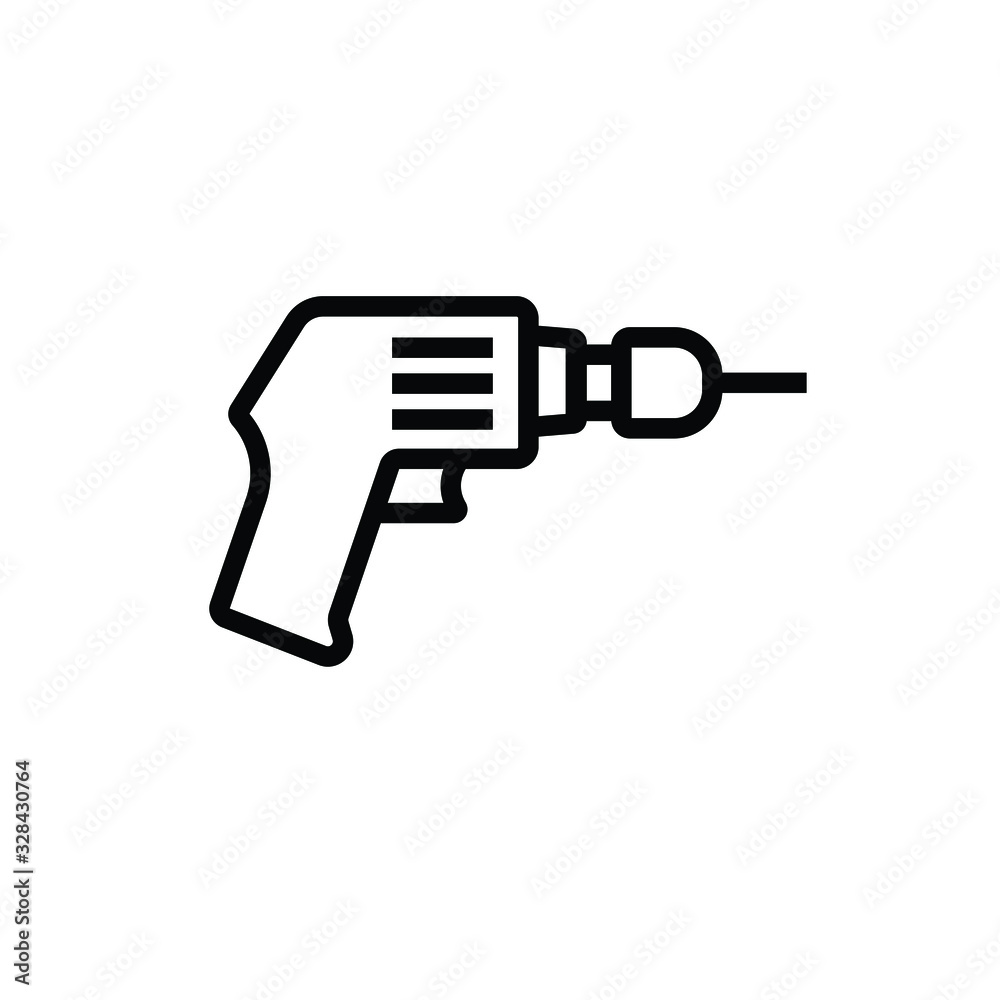 Driller thin icon Driller thin icon