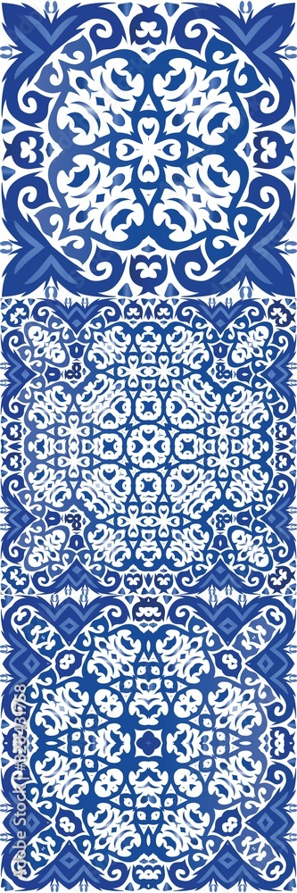 Portuguese ornamental azulejo ceramic. Portuguese ornamental azulejo ceramic.