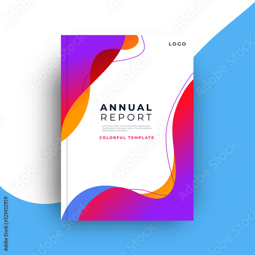 브로슈어 추상적인 배경