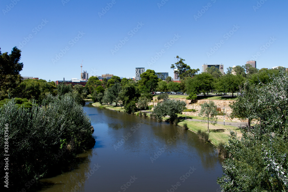 river and bridge Adelaide