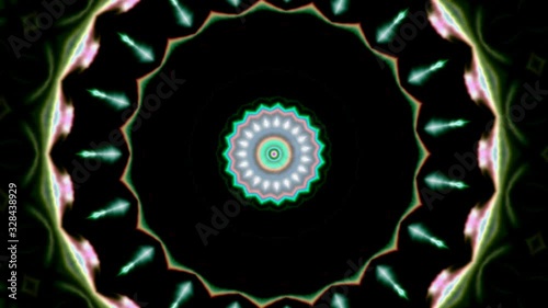 abstract fractal background, kaleidoscope background
