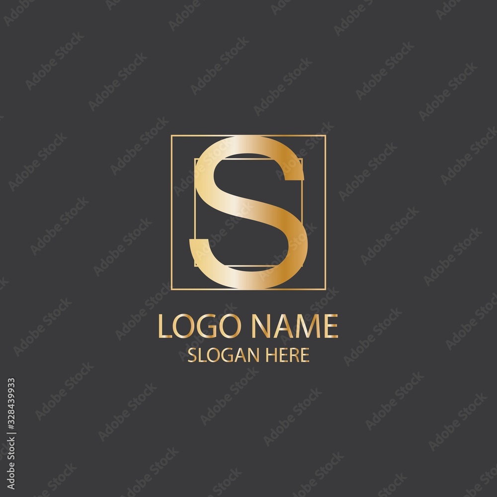 S letter logo vector design modern business S letter logo vector design modern business