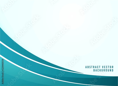 Blue gradient wavy background.Blue Abstract vector background