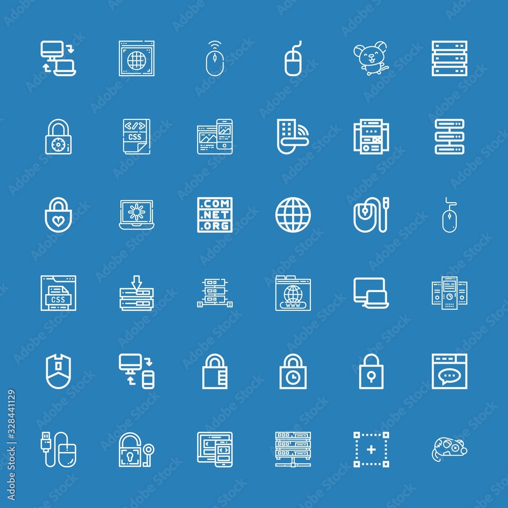 Editable 36 www icons for web and mobile Editable 36 www icons for web and mobile
