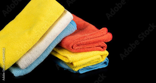 Shop Rags Stacked