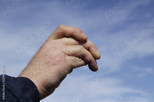 The position of the fingers. Buddhist mudras: yoga for the fingers. © Ерлан Касымбеков