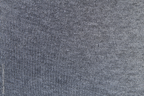 Gray fabric with seams in the zoom.