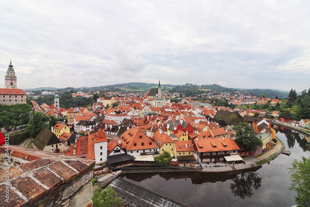 Obraz premium Czechia Cesky Krumlov beautiful view