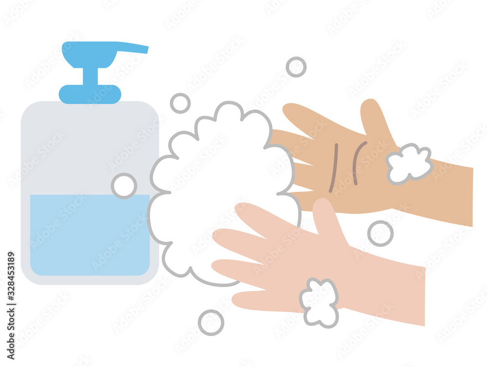 手洗い イラスト Stock Vector Adobe Stock