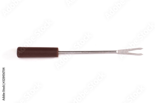 fork for fondue isolated