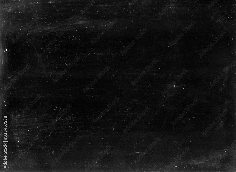 Old photographic paper useful as a layer in a photo editor - natural grains of dust and scratches
