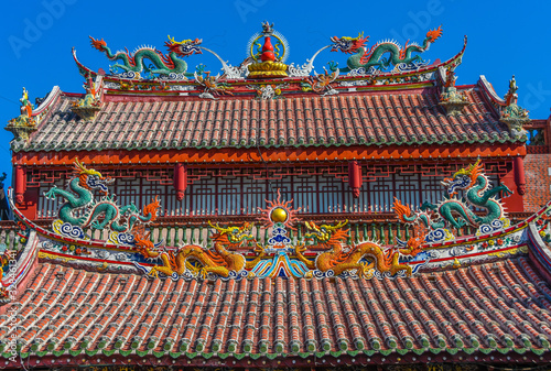 Red brick construction in South Fujian