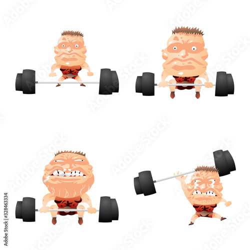 Gradation Comic Characters