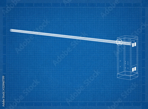 Photos electromechanical barrier