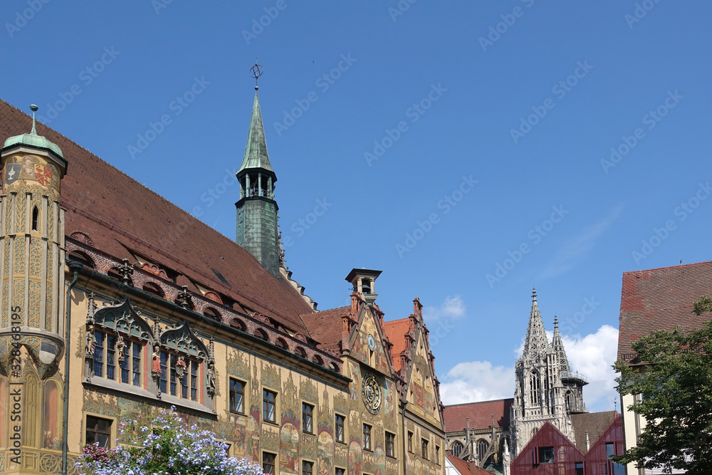 Fototapeta premium Rathaus in Ulm