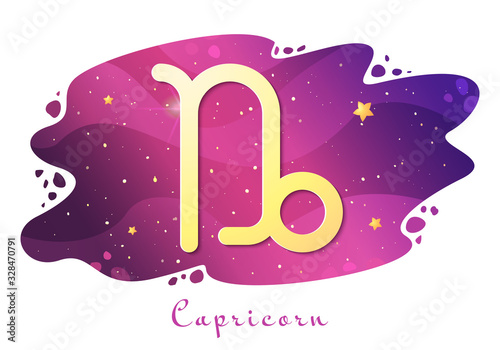 Sign of the zodiac of Capricorn