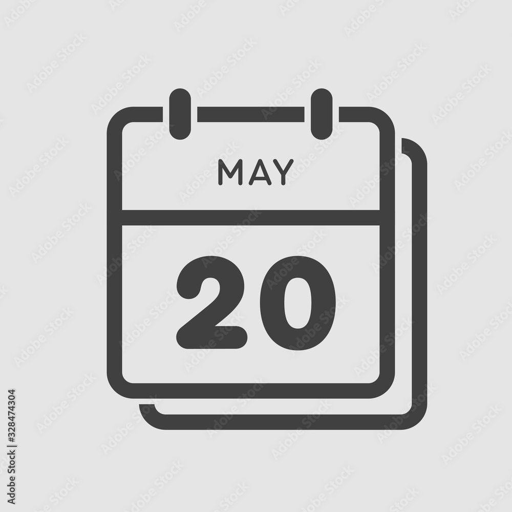 Calendar day 20 May, days of the year Calendar day 20 May, days of the year