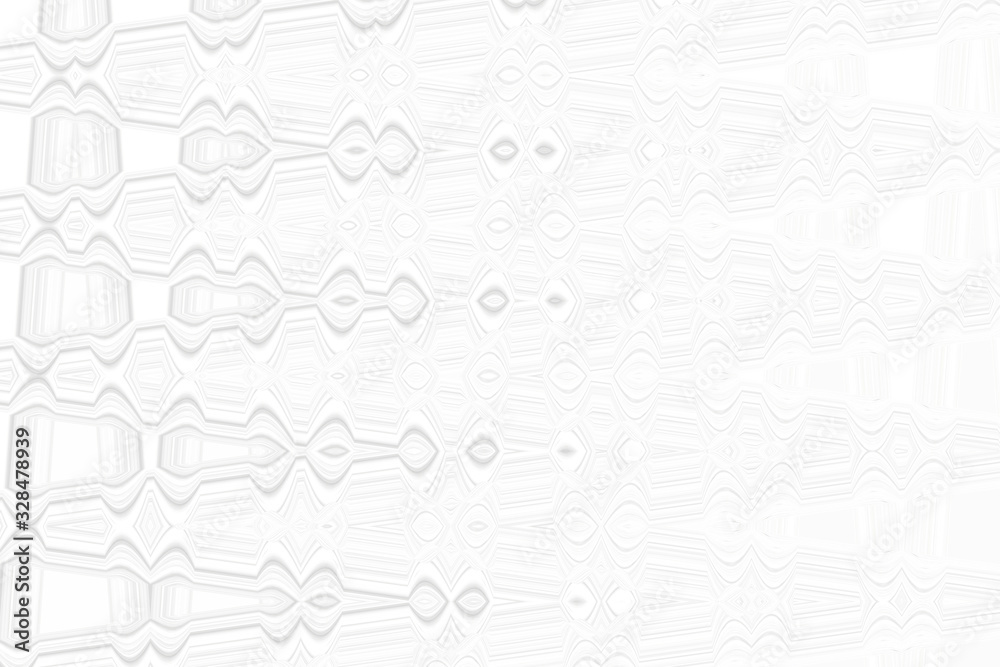 White background with a graphic pattern of lines and stripes, texture of gray zigzags and waves. Modern abstract design in bright colors, a template for a screensaver. White background with a graphic pattern of lines and stripes, texture of gray zigzags and waves. Modern abstract design in bright colors, a template for a screensaver.