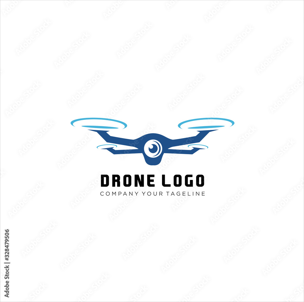drone logo template vector icon. photography drone vector. quadcopter vector icon drone logo template vector icon. photography drone vector. quadcopter vector icon
